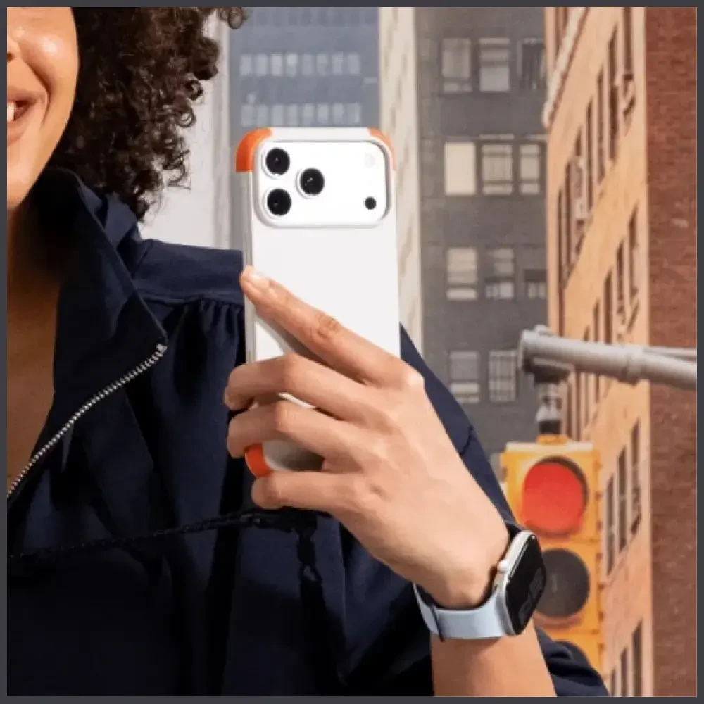 Dėklas Moft Color-blocking Snap do iPhone 18 Pro Max / 17 Pro Max misty cove - sunrise
