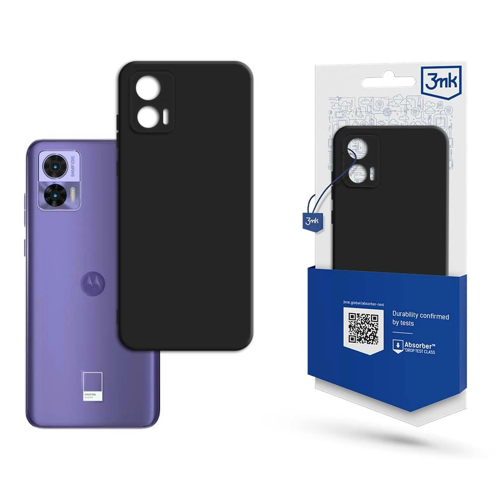 Motorola Moto Edge 30 Neo - 3mk Matt dėklas telefonui juodos spalvos