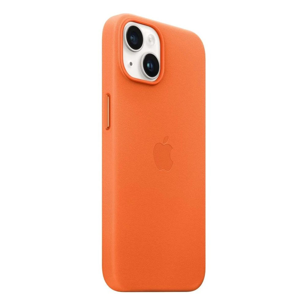 Apple iPhone 14 Plus Odinis dėklas with MagSafe - Oranžinis