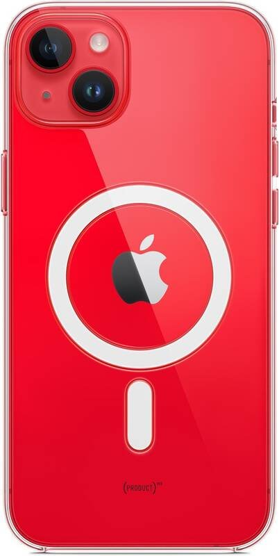Apple iPhone 14 Plus skaidrus dėklas su MagSafe Transparent