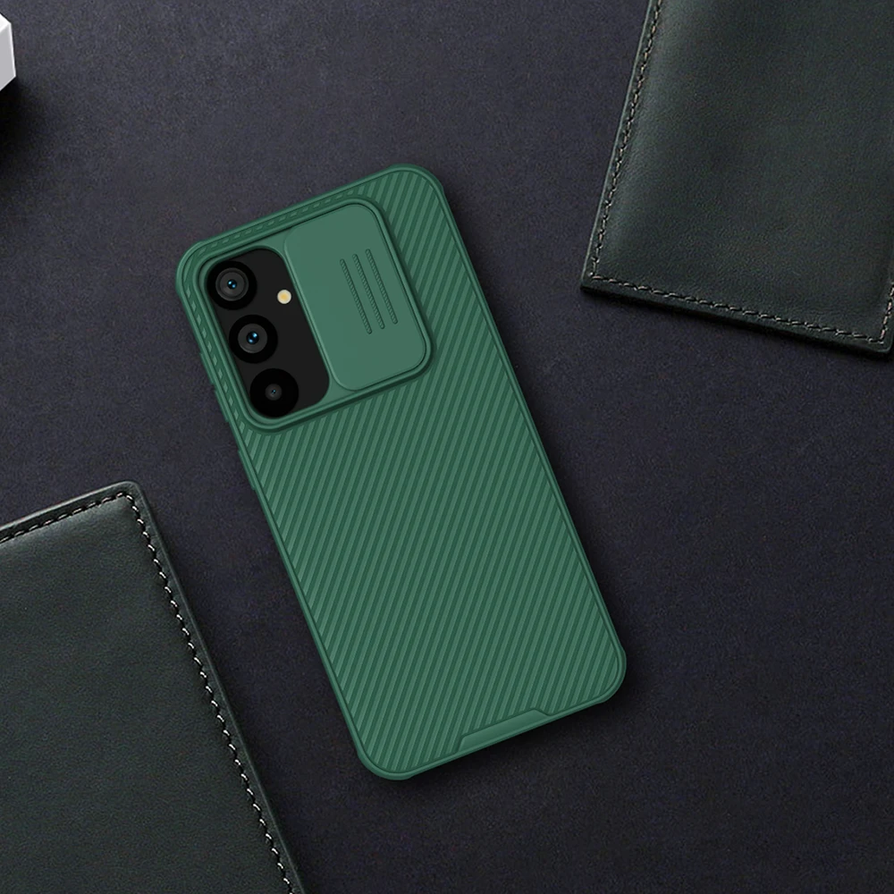 Dėklas Nillkin CamShield Pro Samsung S711 S23 FE žalias