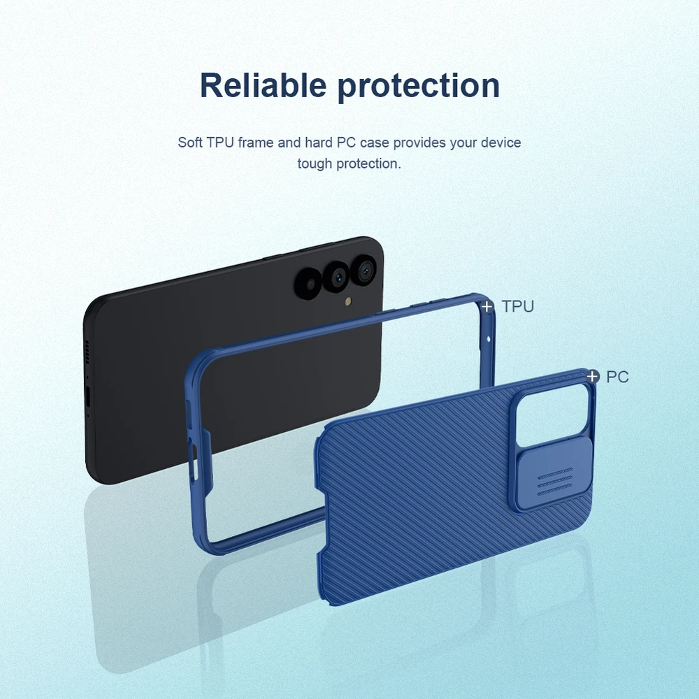 Dėklas Nillkin CamShield Pro Samsung S711 S23 FE žalias
