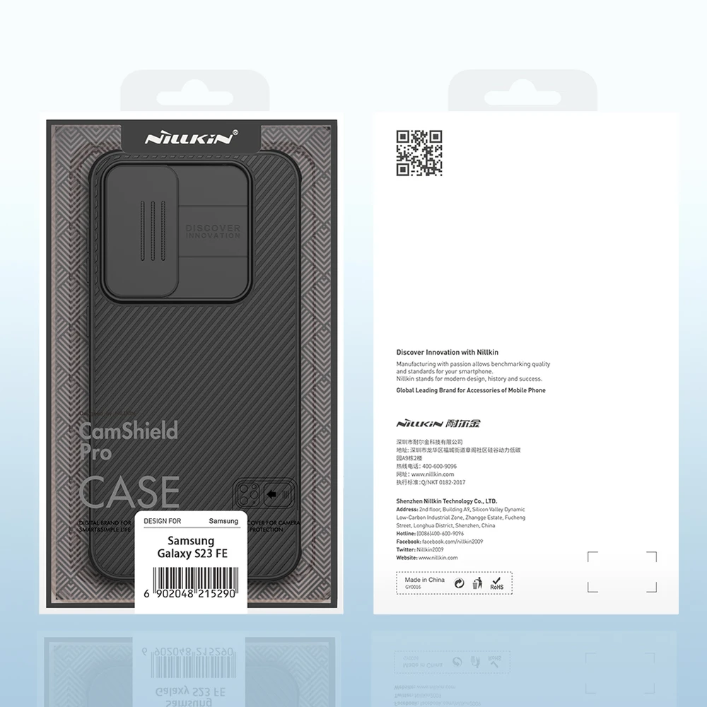 Dėklas Nillkin CamShield Pro Samsung S711 S23 FE žalias