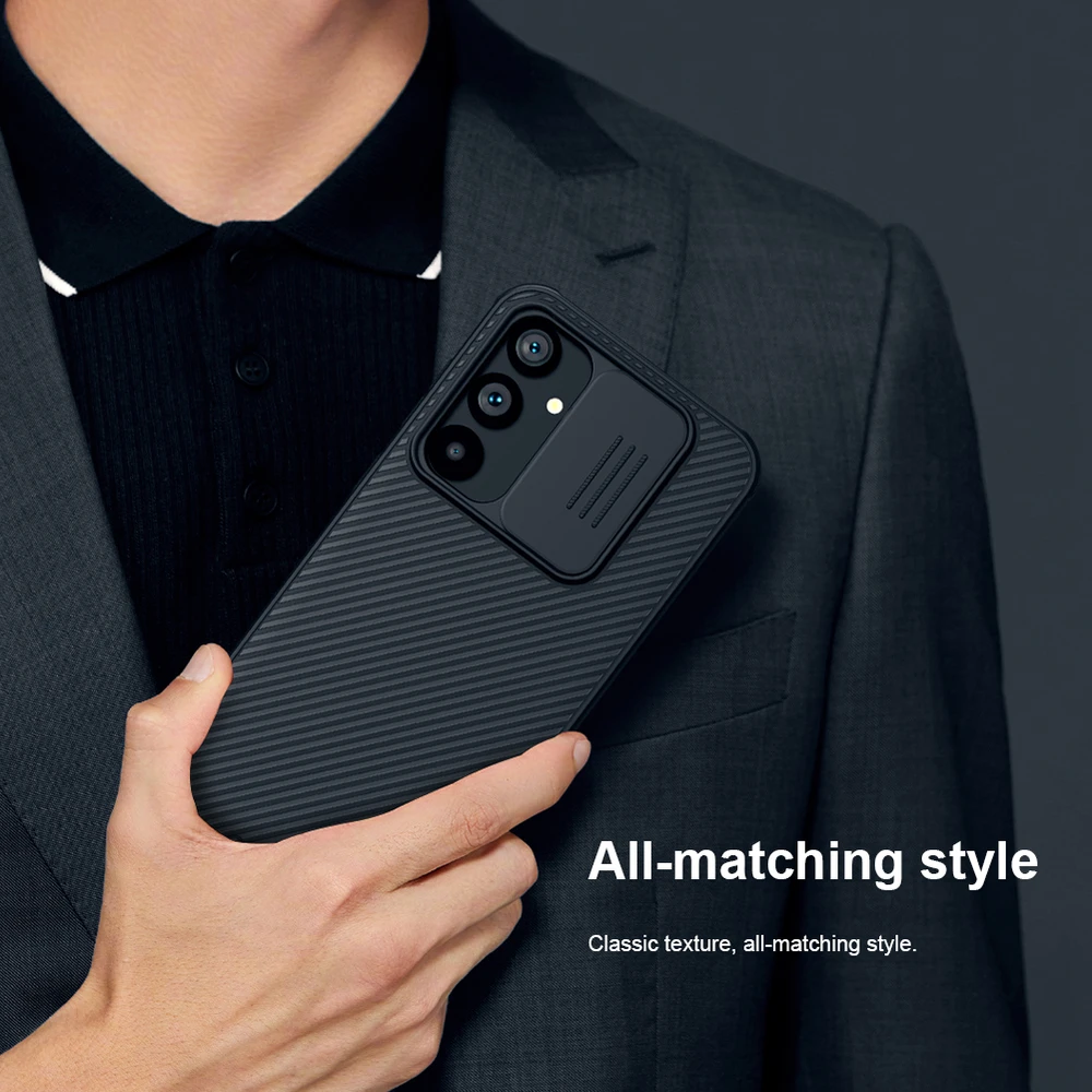 Dėklas Nillkin CamShield Pro Samsung S711 S23 FE žalias