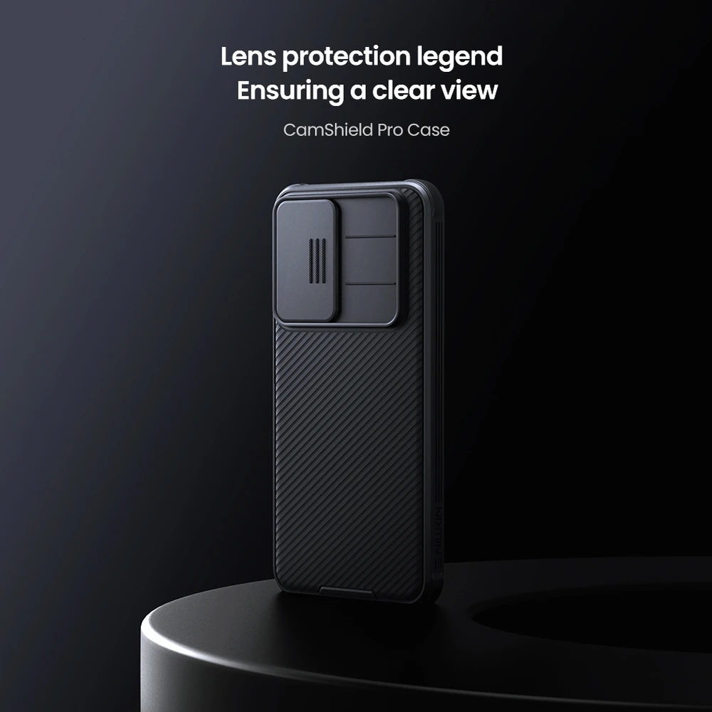 Nillkin CamShield PRO Hard Samsung Galaxy A26 5G dėklas telefonui mėlynos spalvos