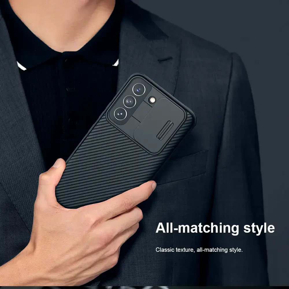 Nillkin CamShield Pro dėklas, skirtas SAMSUNG S22 (juodas)