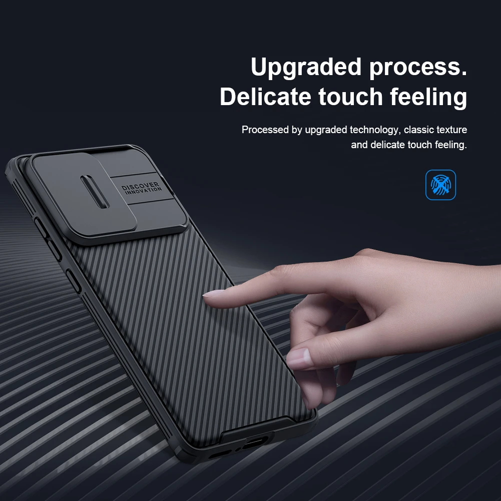 Nillkin CamShield Pro PC+TPU dėklas telefonui Xiaomi Mix 4 juodos spalvos