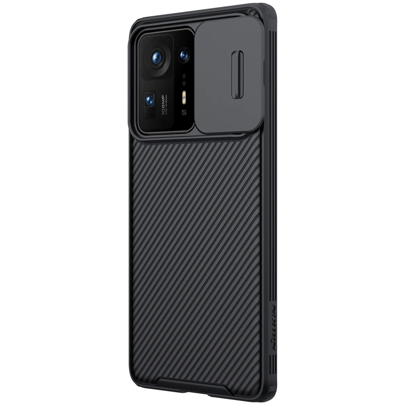 Nillkin CamShield Pro PC+TPU dėklas telefonui Xiaomi Mix 4 juodos spalvos