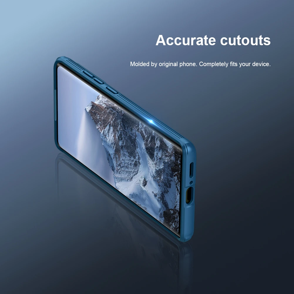 Nillkin CamShield Pro PC+TPU dėklas telefonui Xiaomi Mix 4 juodos spalvos