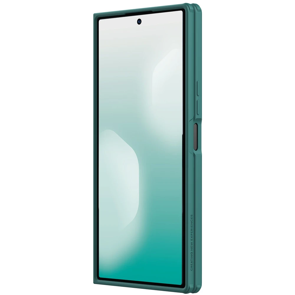 Nillkin Flex Pure Fold Pen Slot dėklas skirtas Samsung Galaxy Z Fold 7 Light žalios spalvos
