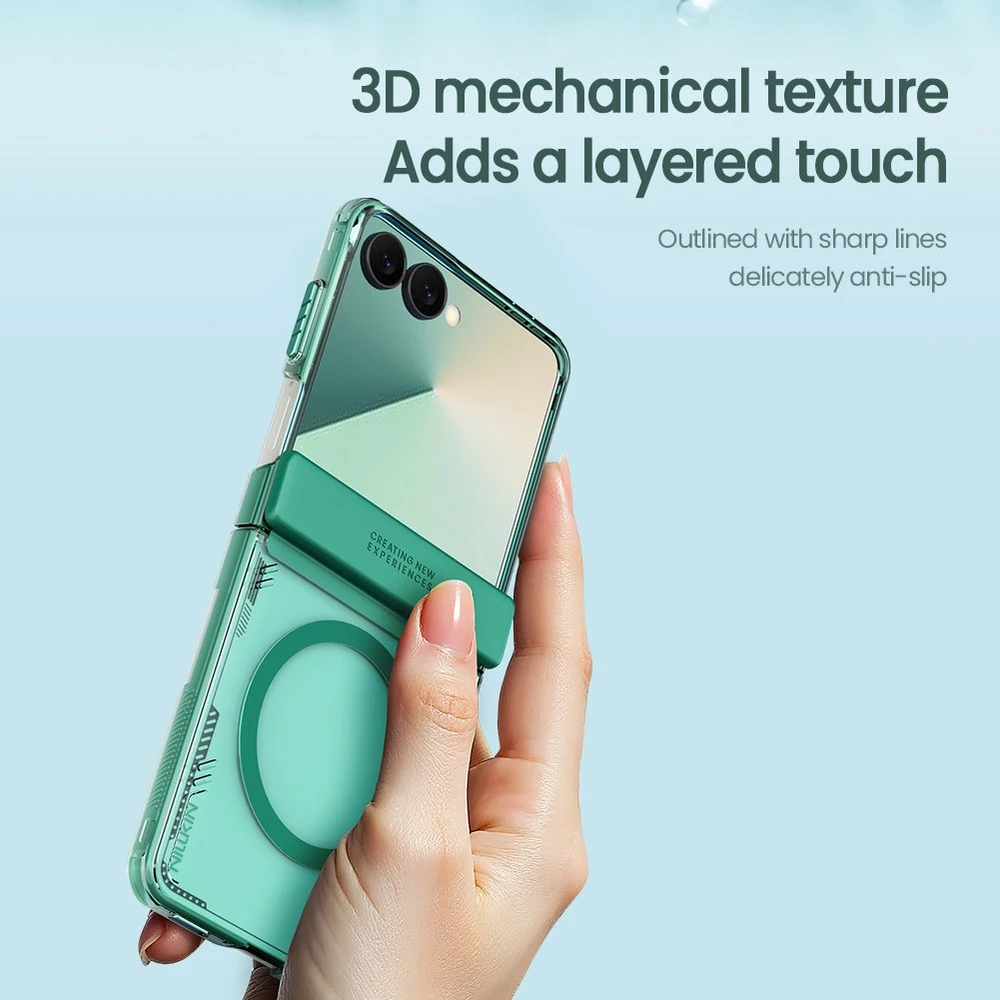 Nillkin Iceblade Magnetic dėklas skirtas Samsung Galaxy Z Fold 7 juodos spalvos