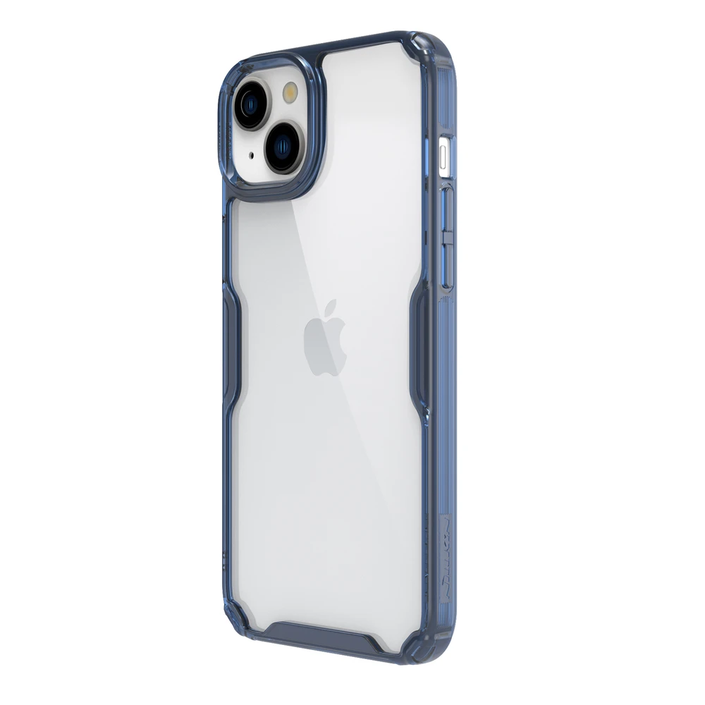 Dėklas Nillkin Nature TPU Pro Apple iPhone 15 Plus mėlynas