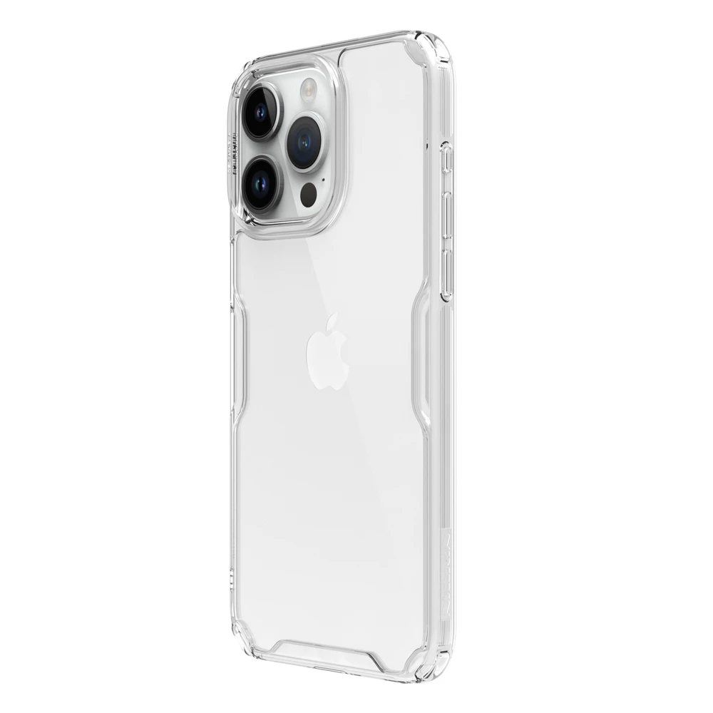 Dėklas Nillkin Nature TPU Pro Apple iPhone 15 Pro baltas