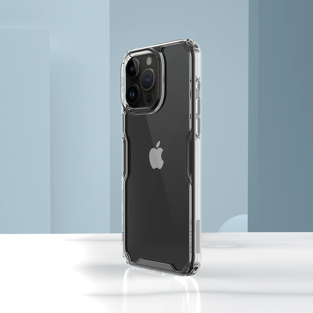 Dėklas Nillkin Nature TPU Pro Apple iPhone 15 Pro baltas