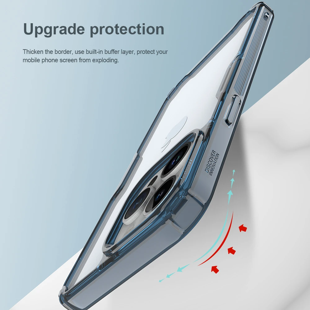 Dėklas Nillkin Nature TPU Pro Apple iPhone 15 Pro baltas