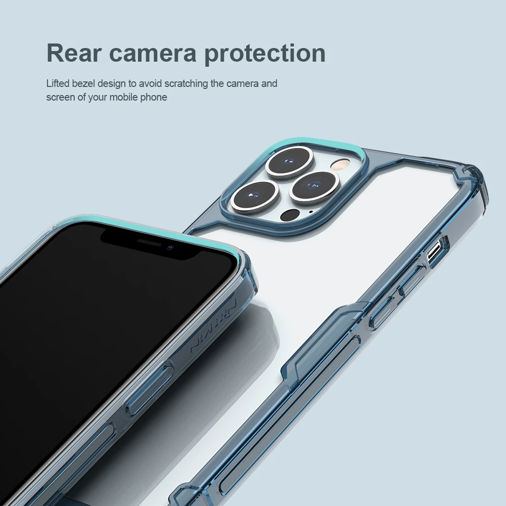 Nillkin Nature TPU Pro dėklas, skirtas Apple iPhone 14 Pro Max (baltas)