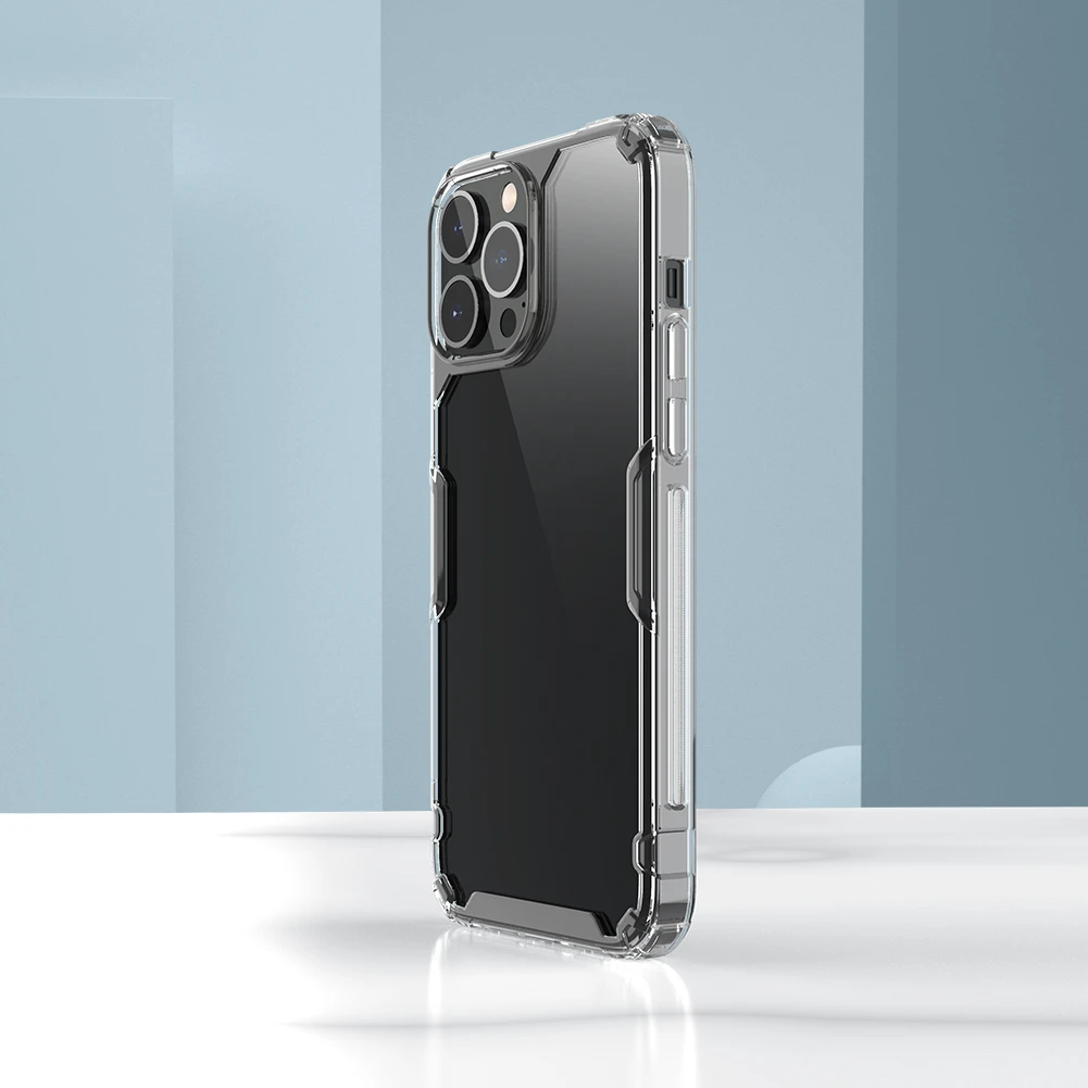 Nillkin Nature TPU Pro dėklas, skirtas Apple iPhone 14 Pro (baltas)