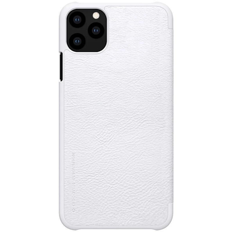 Dėklas Nillkin Qin skirtas Apple iPhone 11 Pro Max baltos spalvos
