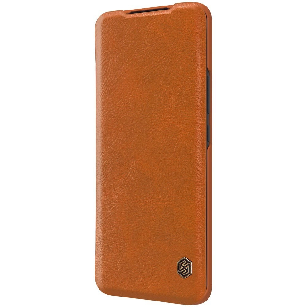 Nillkin Qin Odinis dėklas Xiaomi Mi 11 ruda