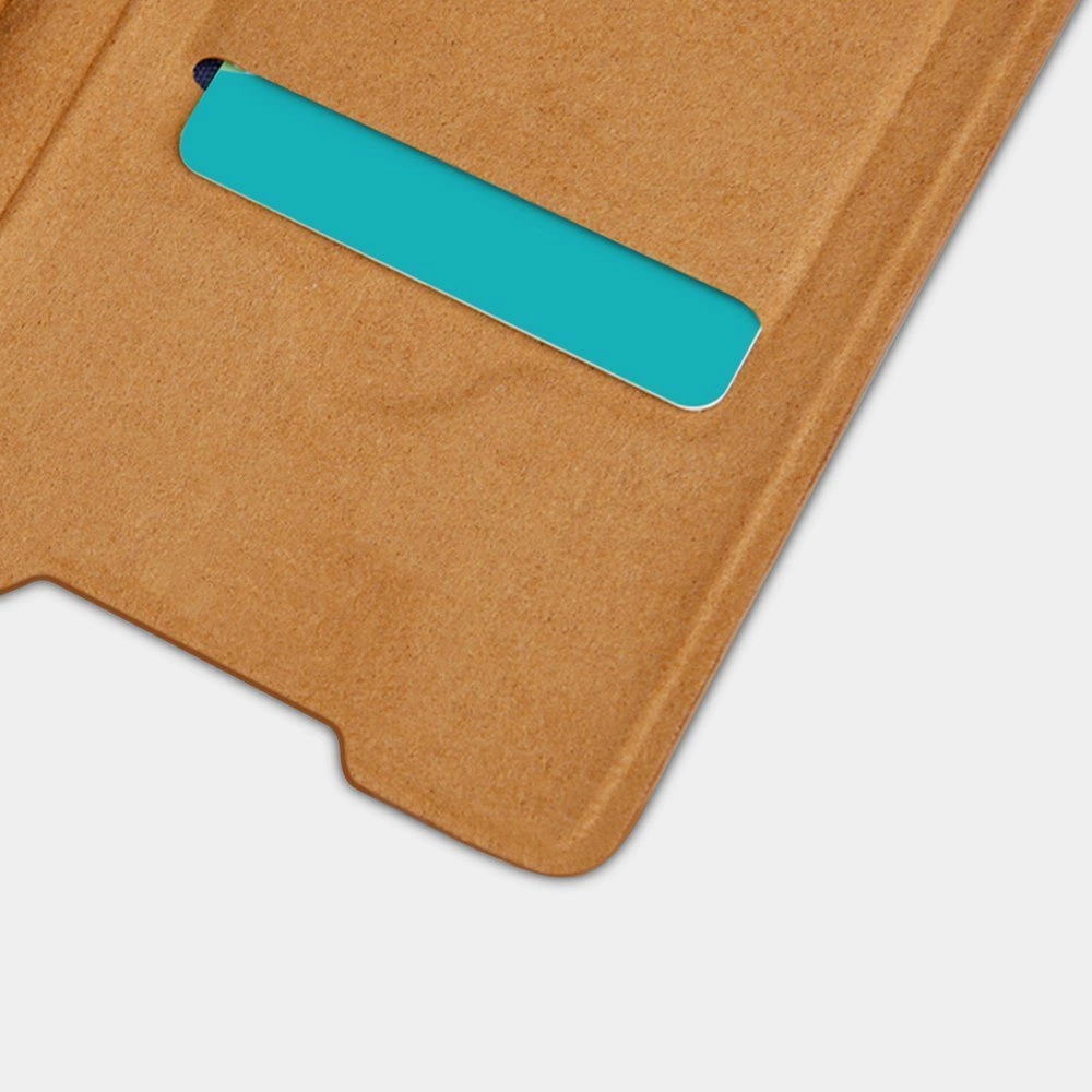 Nillkin Qin Odinis dėklas Xiaomi Mi 11 ruda