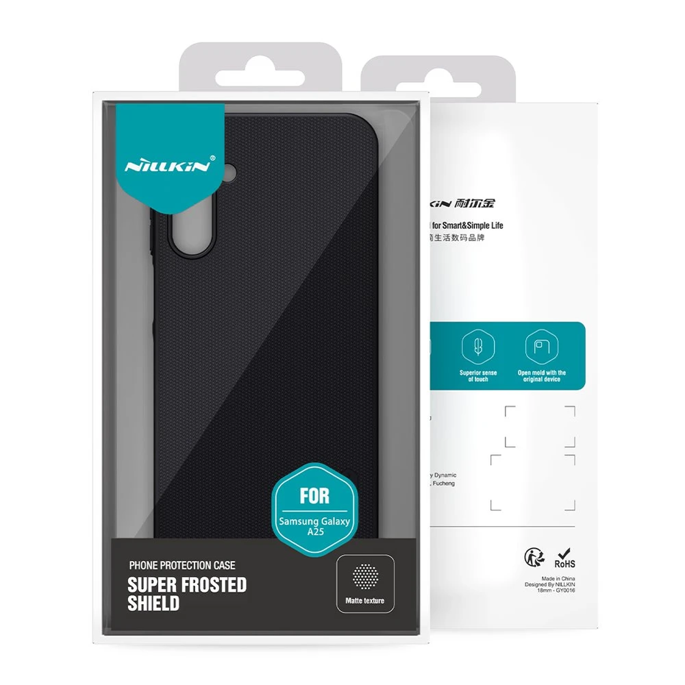 Samsung Galaxy A25 5G Nillkin Super Shield dėklas telefonui juodos spalvos