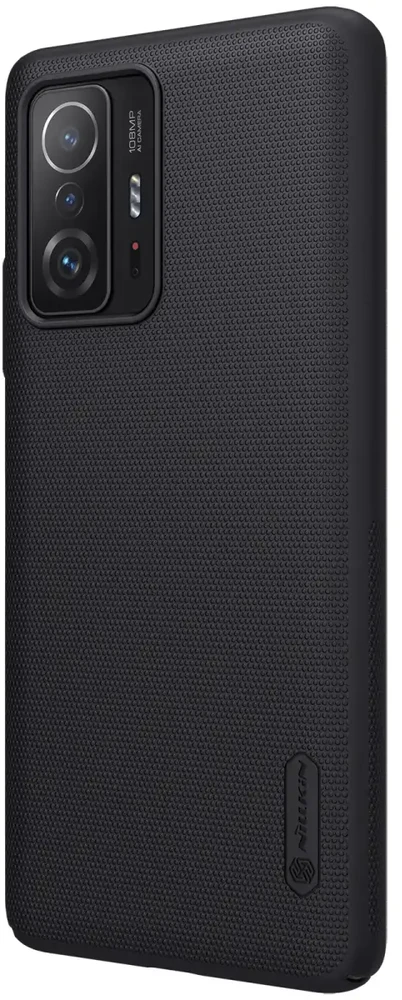 Nillkin Super Frosted Shield dėklas, skirtas Xiaomi 11T/11T Pro (juodas)