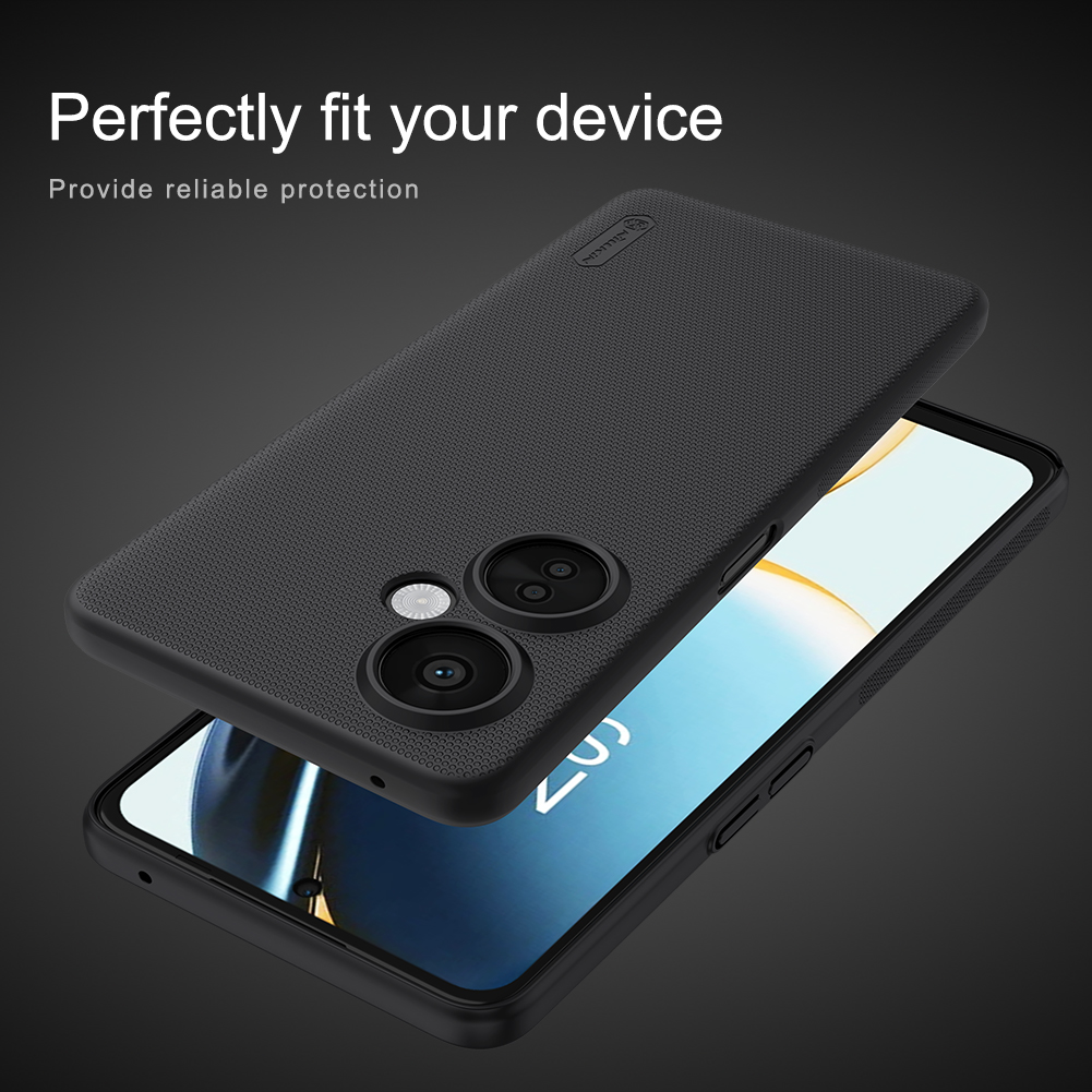 Nillkin Super Frosted Back OnePlus Nord CE 3 Lite dėklas telefonui juodos spalvos