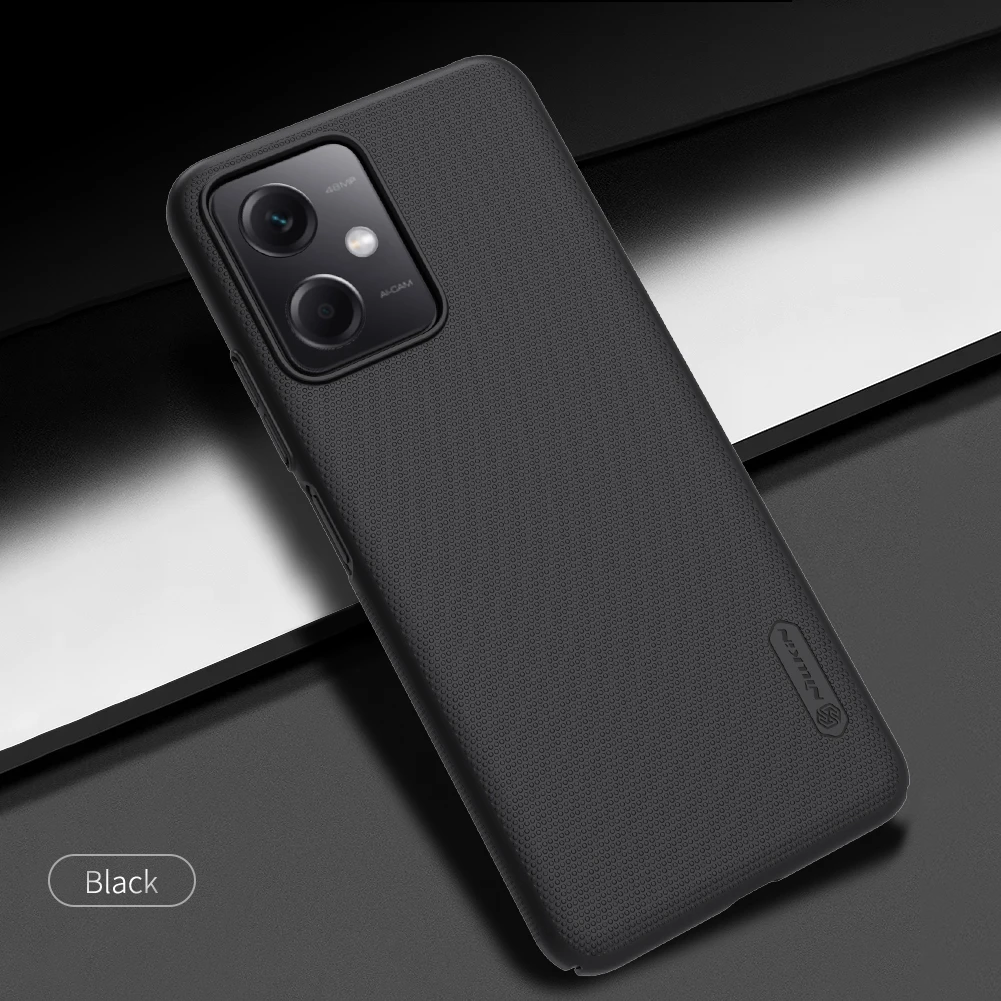 Dėklas Nillkin Super Frosted Shield Xiaomi Redmi Note 12 5G/Poco X5 5G juodas