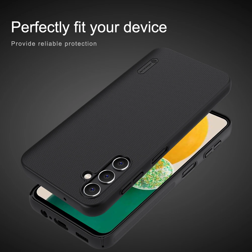 Dėklas Nillkin Super Frosted Shield Samsung A146 A14 5G raudonas