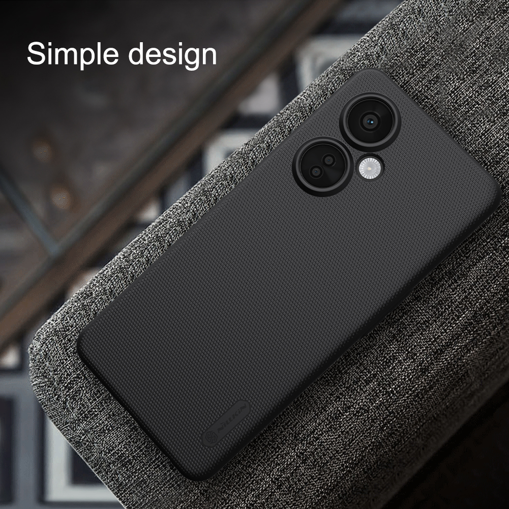 Nillkin Super Frosted Back OnePlus Nord CE 3 Lite dėklas telefonui juodos spalvos