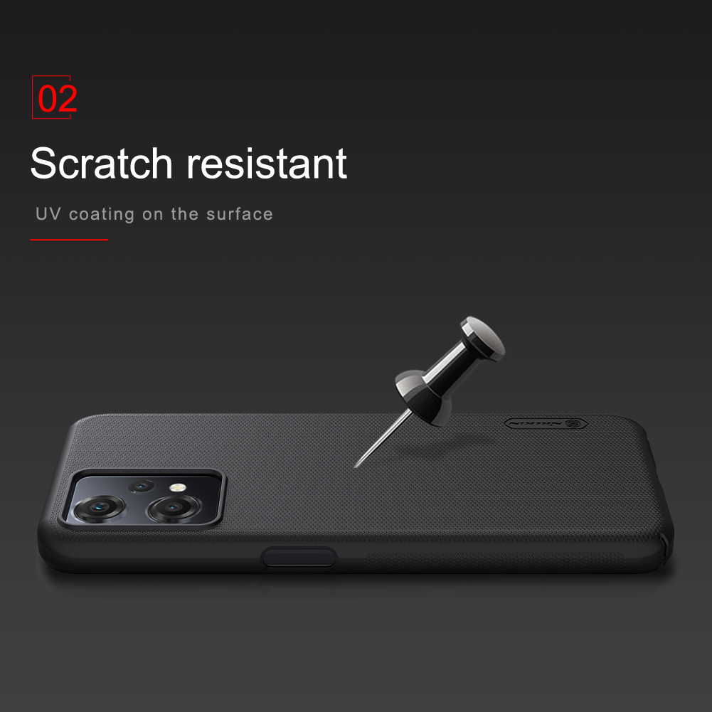 Dėklas Nillkin Oneplus Nord CE 2 Lite 5G Super matinis galinis dangtelis Juodas