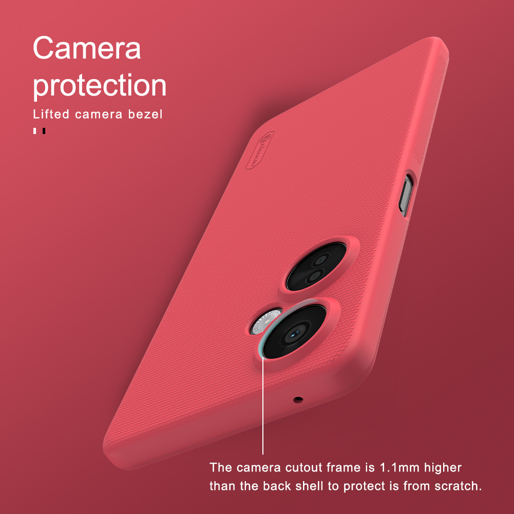 Nillkin Super Frosted Back OnePlus Nord CE 3 Lite dėklas telefonui juodos spalvos