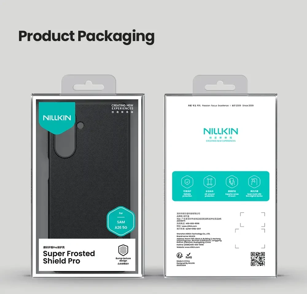 Nillkin Super Frosted PRO Back dėklas skirtas Samsung Galaxy A26 5G Dark Žalias
