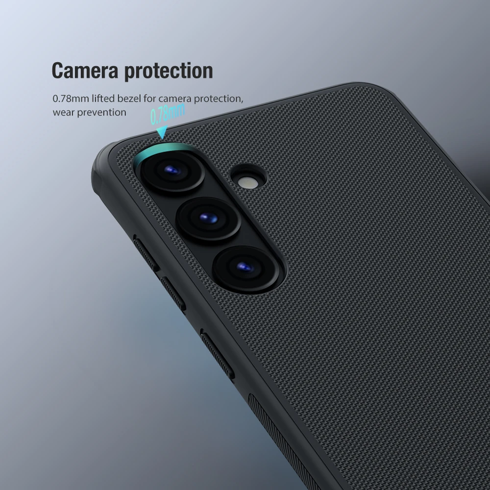Dėklas Nillkin Super Frosted Shield Pro Samsung S928 S24 Ultra juodas