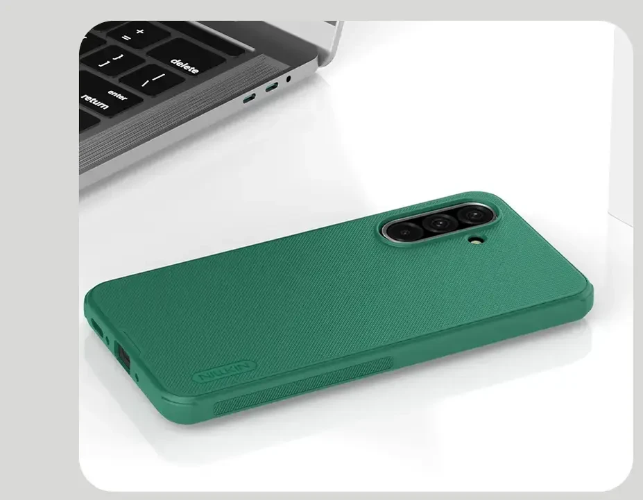 Nillkin Super Frosted PRO Back dėklas skirtas Samsung Galaxy A26 5G Dark Žalias