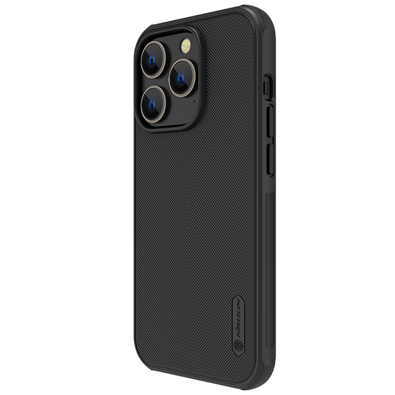 Dėklas Nillkin Super Frosted Shield Pro Apple iPhone 14 Pro juodas