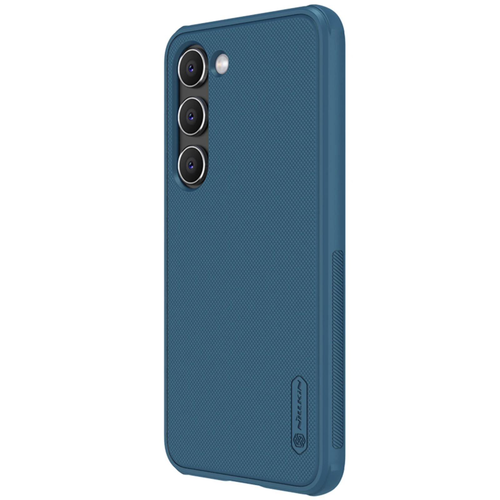 Dėklas Nillkin Super Frosted Shield Pro Samsung S916 S23 Plus 5G mėlynas