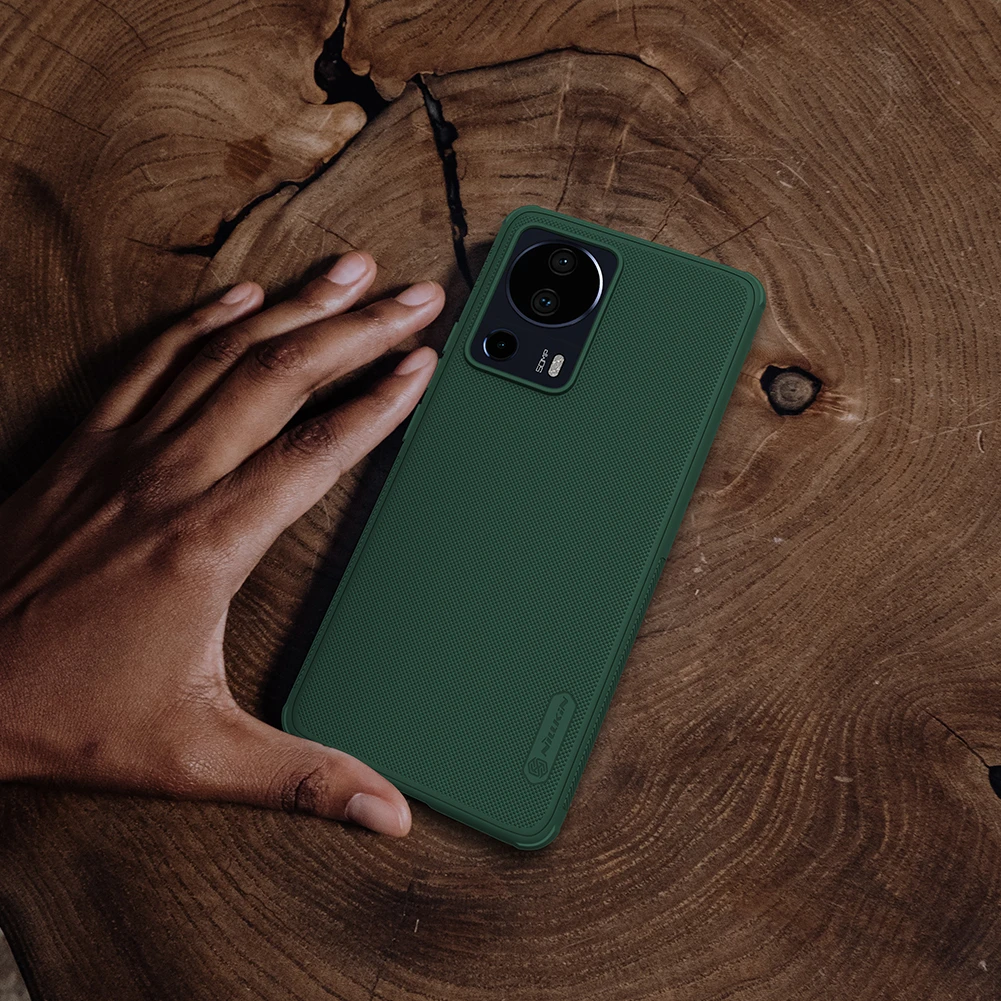 Dėklas Nillkin Super Frosted Shield Pro Xiaomi 13 Lite žalias