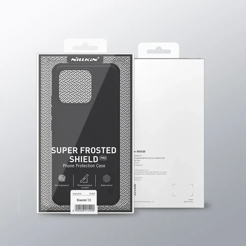 Nillkin Super Frosted PRO Back dėklas skirtas Xiaomi 13 juodos spalvos