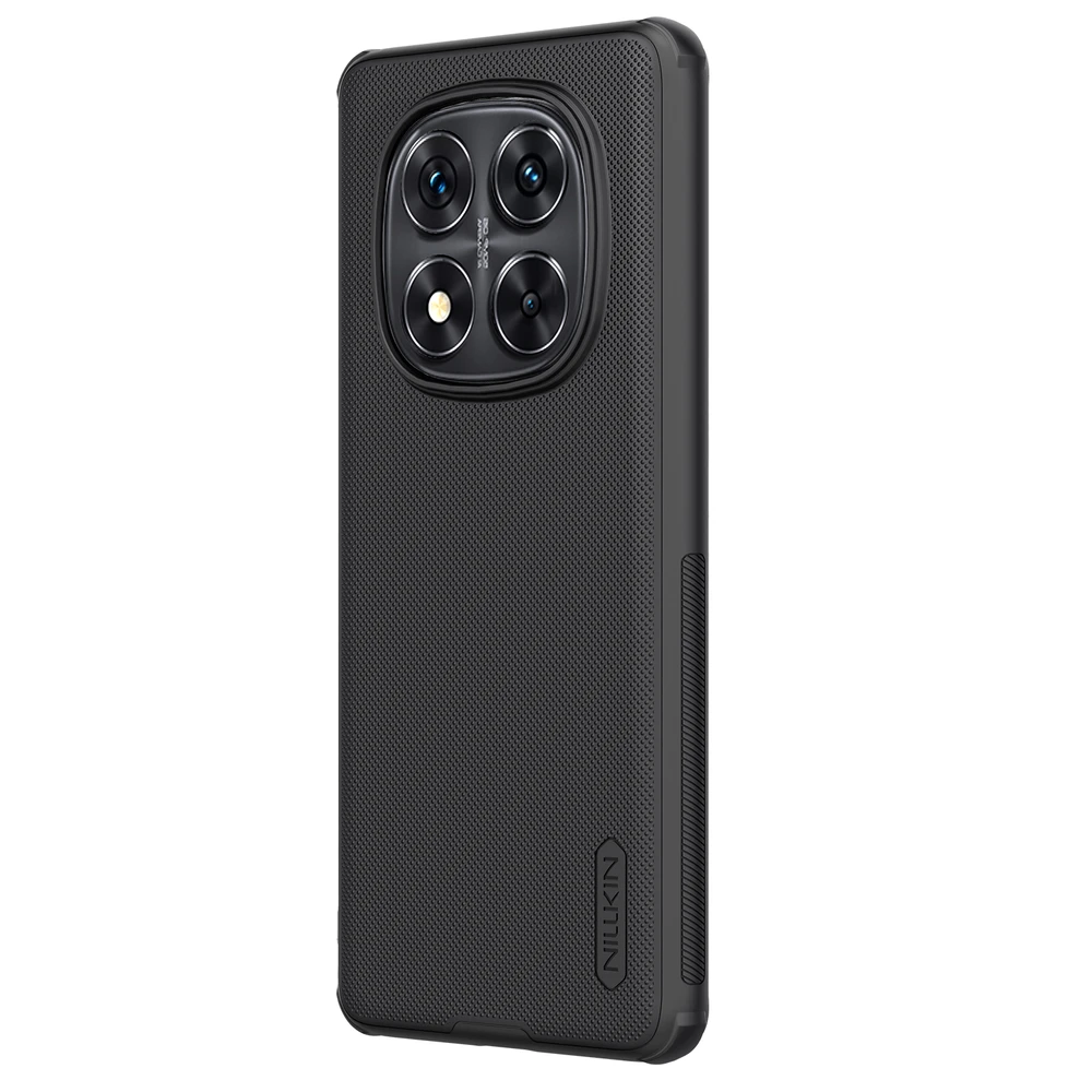 Nillkin Super Frosted PRO Magnetic Back Xiaomi Redmi Note 14 Pro+ 5G dėklas telefonui juodos spalvos