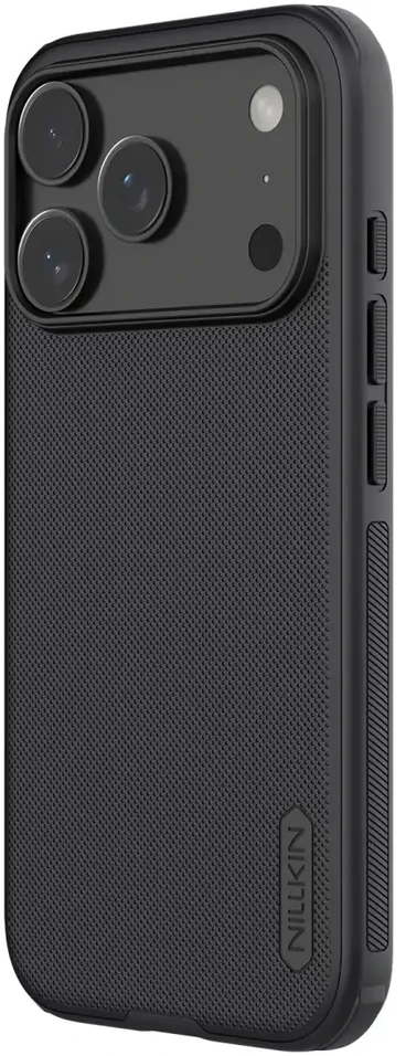 Nillkin Super Frosted PRO Magnetic Back dėklas skirtas Apple iPhone 17 Pro Max juodos spalvos