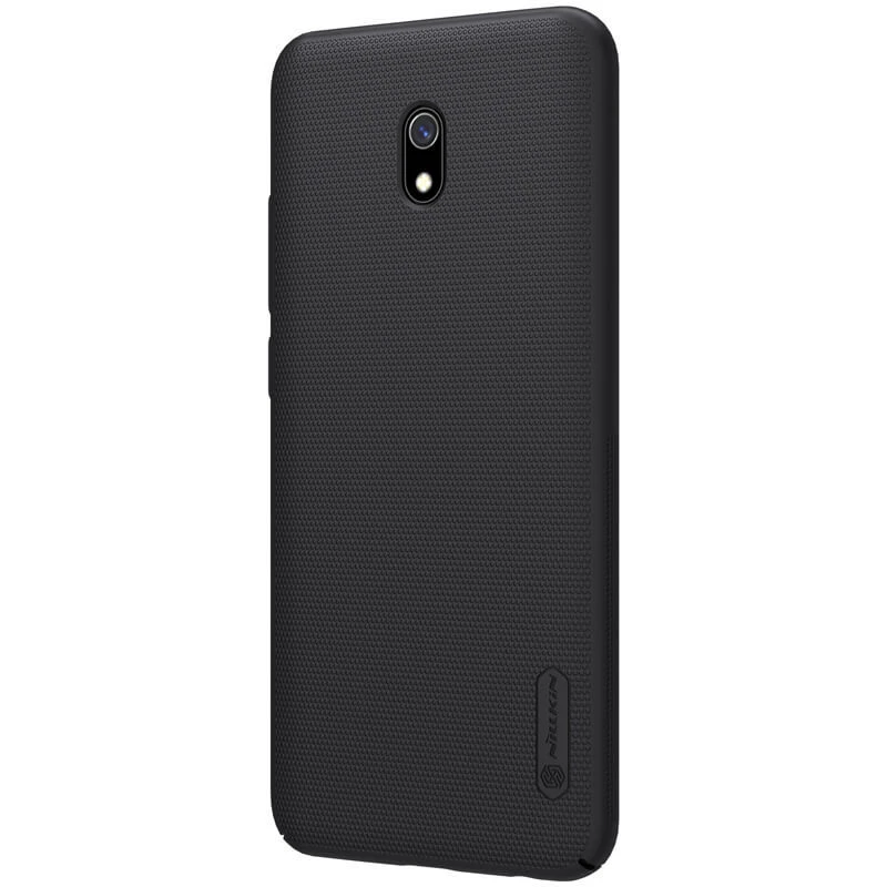 Dėklas NILLKIN matinis SHIELD STIPRESNIS DĖKLO DANGALIS + STOVAS XIAOMI REDMI 8A Juodas