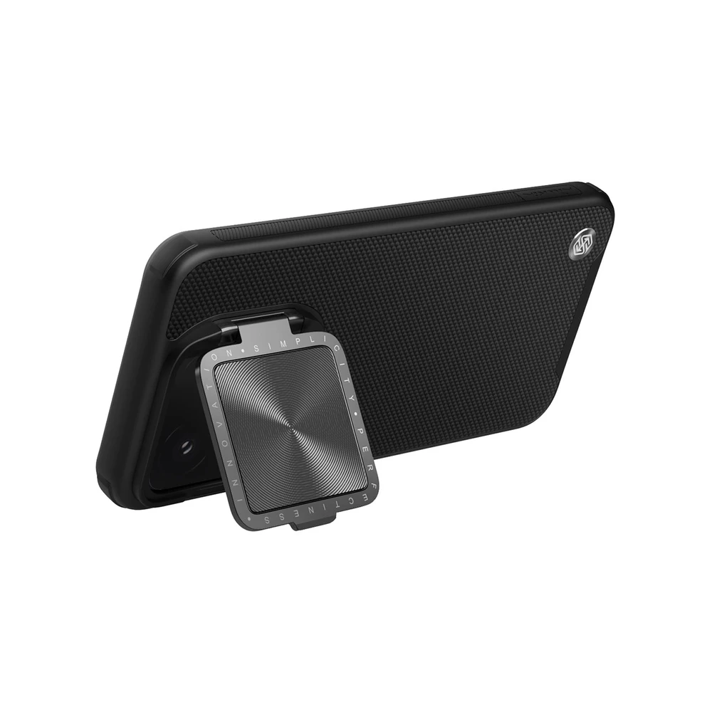 Nillkin Textured Prop Magnetic dėklas skirtas Xiaomi 14 Pro - juodos spalvos