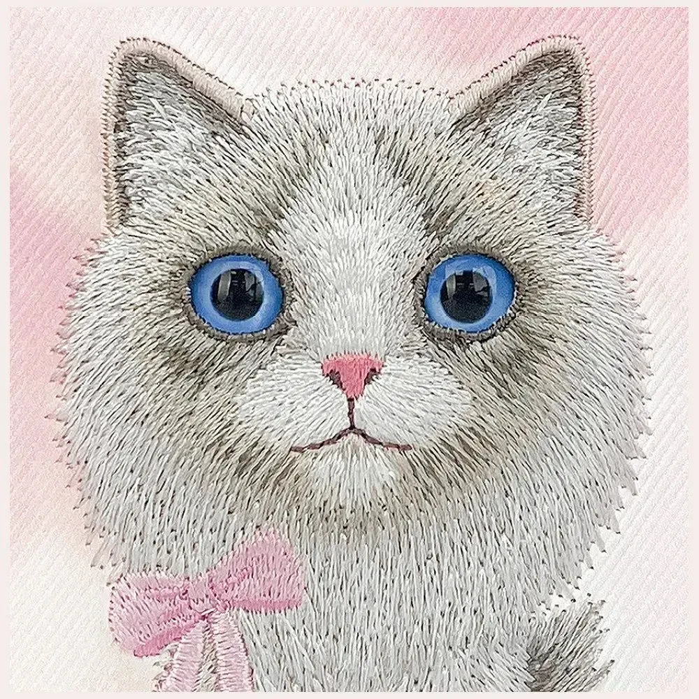 NIMMY dėklas BIG EYED RAGDOLL, skirtas IPHONE 18 Pro Max/17 Pro Max, rausvas