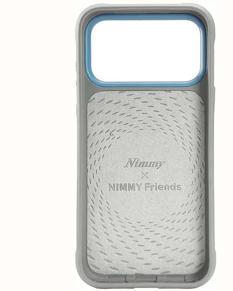Dėklas NIMMY case BIG EYED Sidabrinis SHADED CAT for IPHONE 18 Pro Max/17 Pro Max pilkas