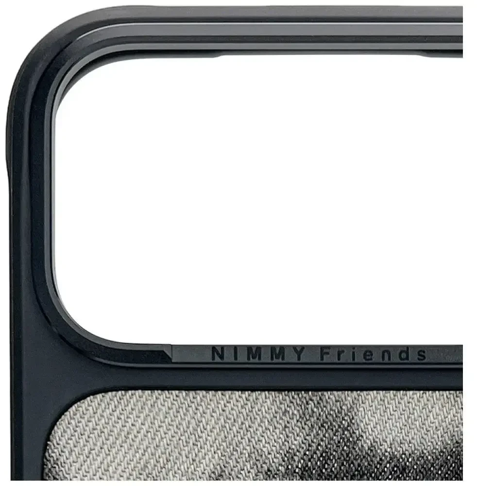 NIMMY dėklas GENTLE PETS SERIES DOG, suderinamas su MagSafe, skirtas IPHONE 18 Pro/17 Pro, juodas
