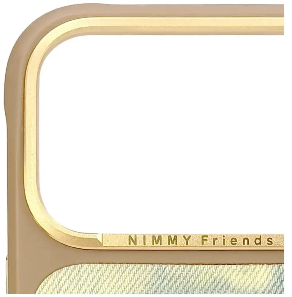 NIMMY dėklas GENTLE PETS SERIES DOG, suderinamas su MagSafe, skirtas IPHONE 18 Pro Max/17 Pro Max, ruda
