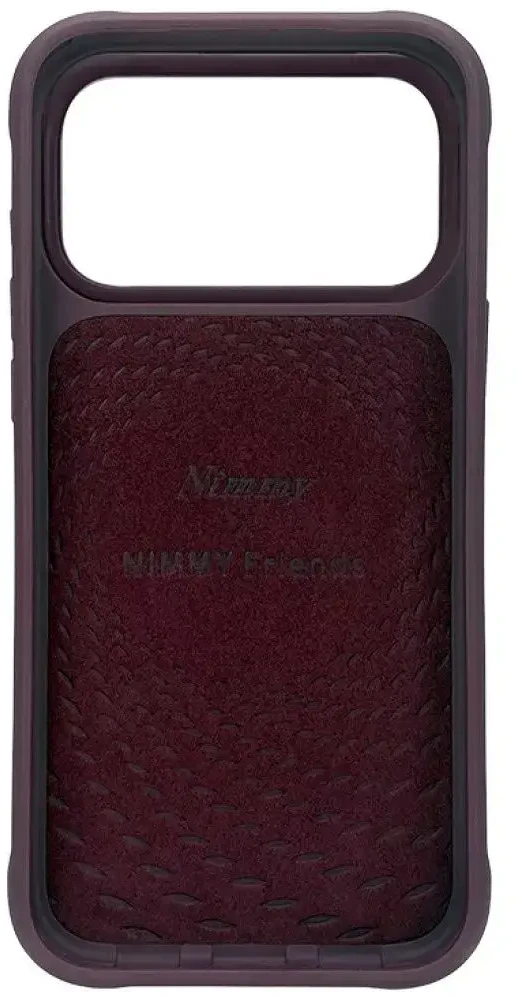 NIMMY dėklas akiniai COOL DOG skirtas IPHONE 18 Pro Max/17 Pro Max violetinė