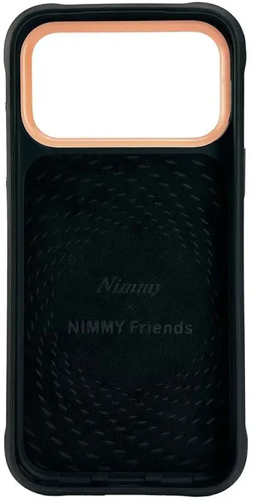 Dėklas NIMMY case GLASSES COOL DOG for IPHONE 18 Pro/17 Pro juodas