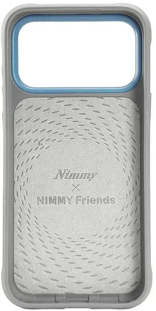 Dėklas NIMMY case GLASSES COOL DOG for IPHONE 18 Pro/17 Pro pilkas
